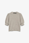 Vero Moda VMDOFFY 2/4 O-NECK PULLOVER GA NOOS - Basic T-shirt - moon rock