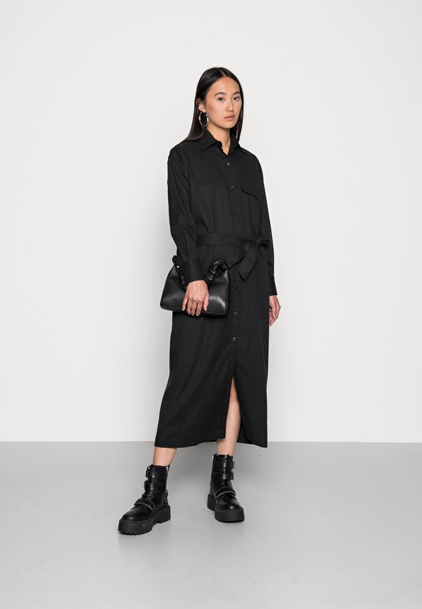 KnowledgeCotton Apparel AZALEA PATCH POCKET  DRESS  VEGA