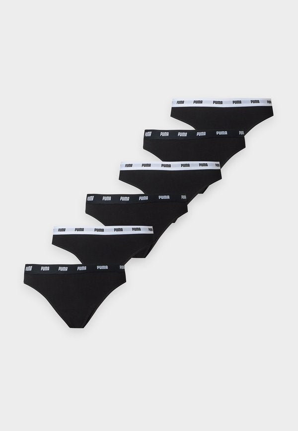 Puma 6 PACK  - Briefs - black