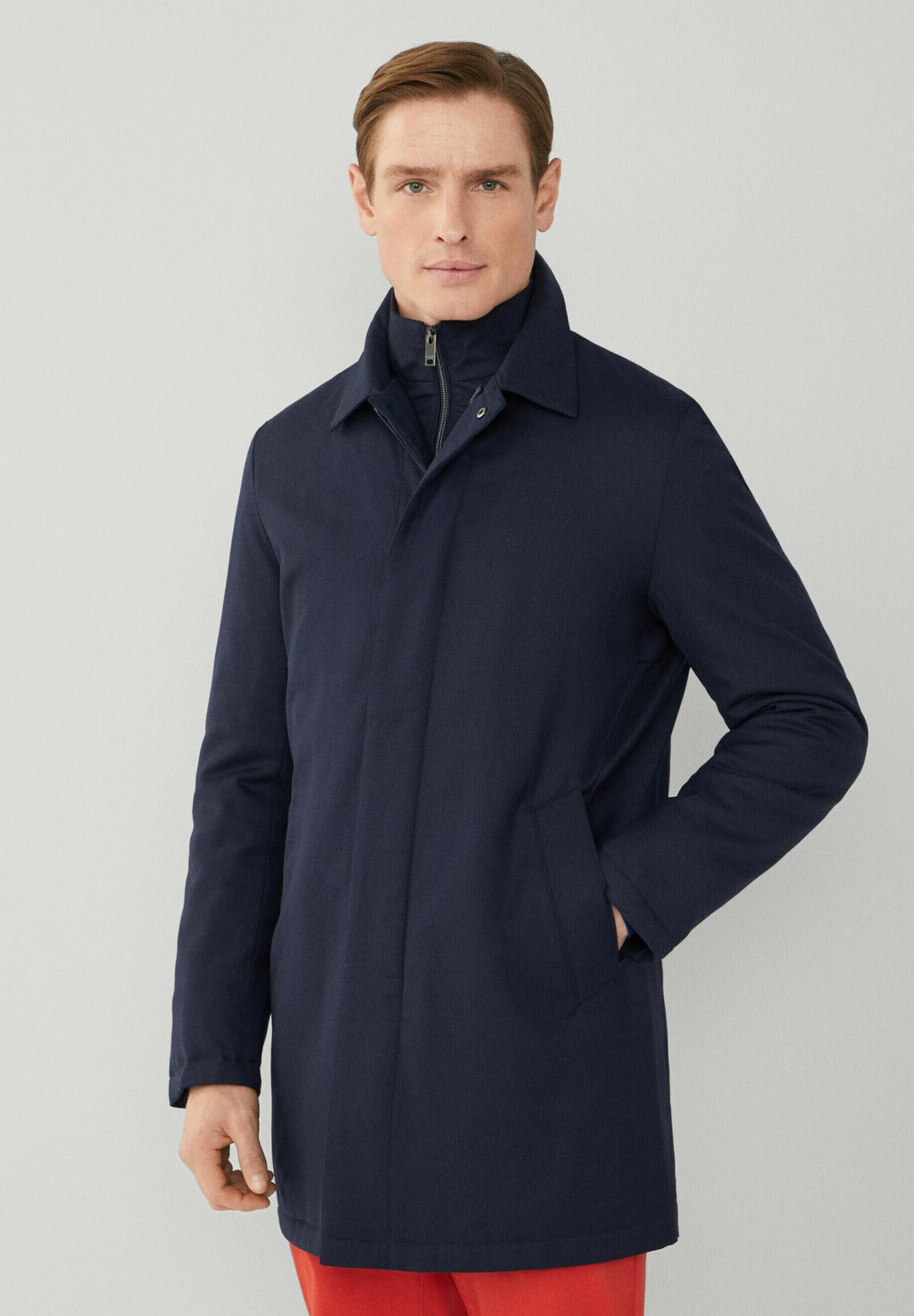 Hackett London MELANGE PADDED
