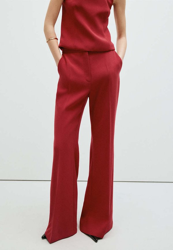 Mango ADULT - Trousers - red