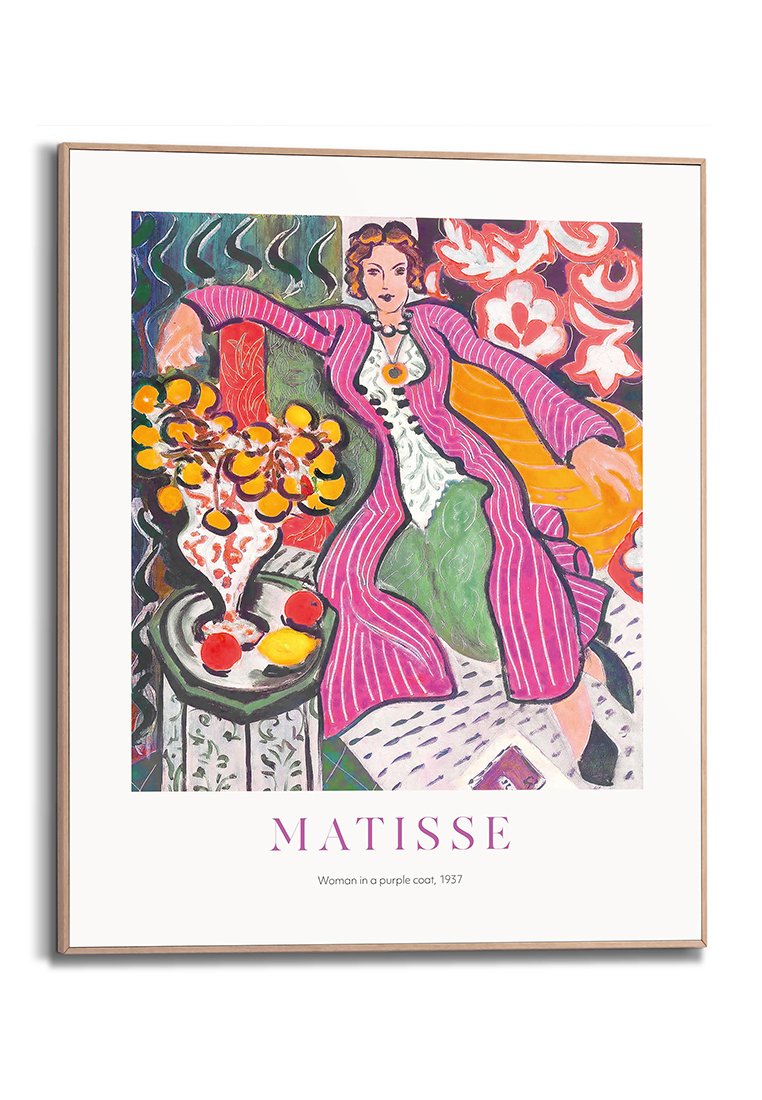 Orange Wallz PINK DRESSED WOMAN