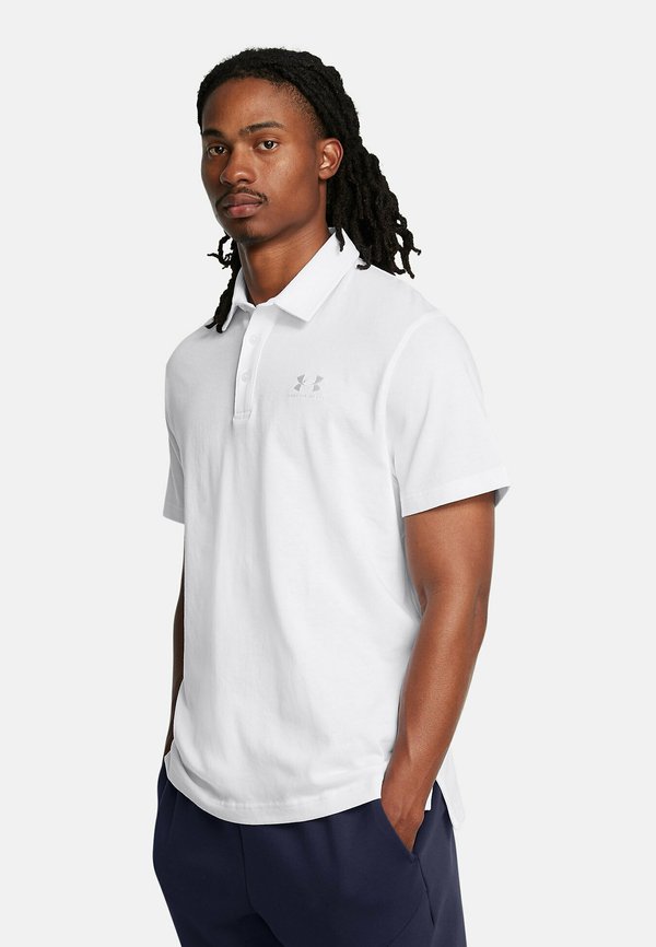 Under Armour ICON - Polo shirt - white