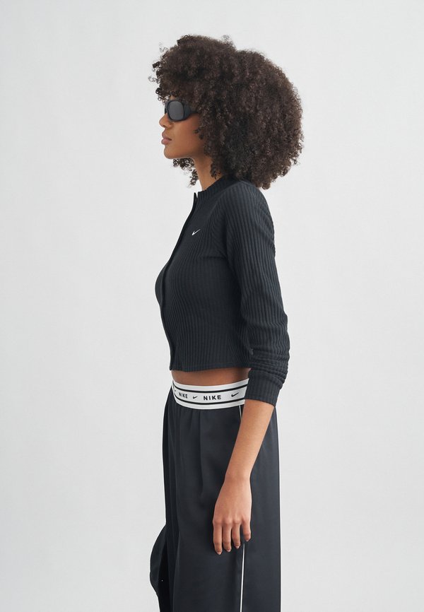 Nike Sportswear CHILL - Cardigan - black/sail
