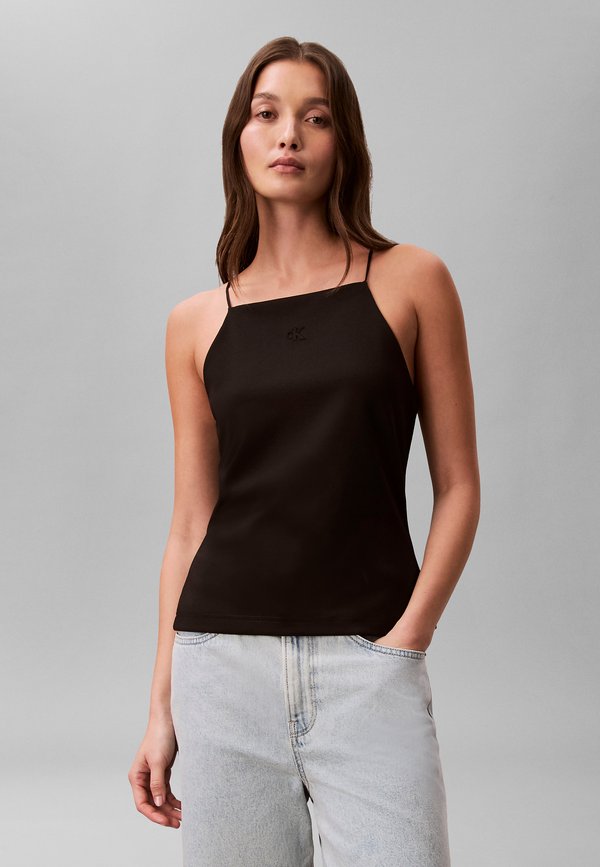 Calvin Klein Jeans MILANO CAMI  - Top - black