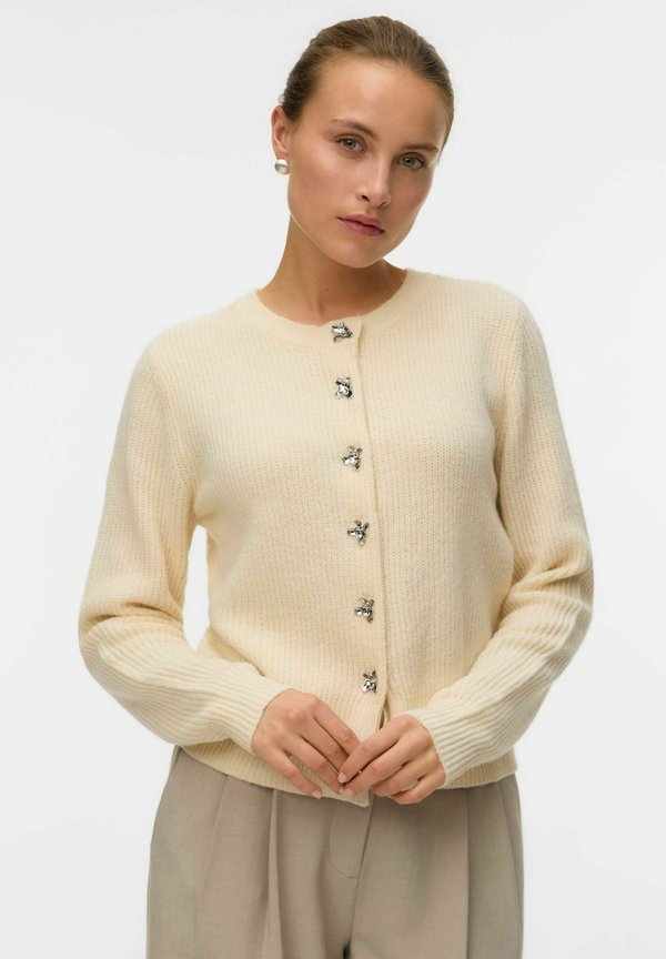 Vero Moda Knitted VMSORAY Knit - Cardigan - birch