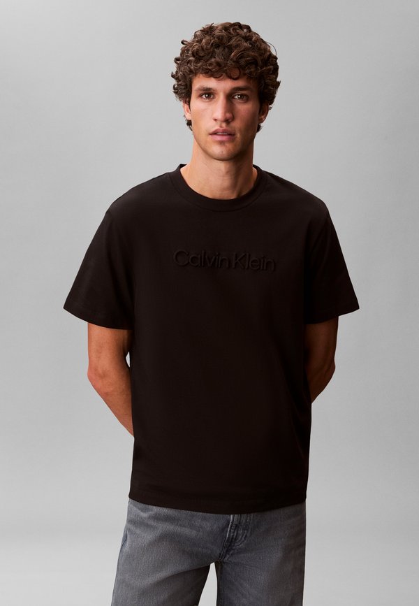 Calvin Klein WHOLESALE SPORTSWEAR GRAP GRAPHIC TEE - Print T-shirt - black
