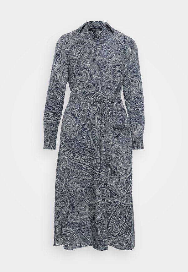 Lauren Ralph Lauren Petite ROWELLA LONG SLEEVE DAY DRESS