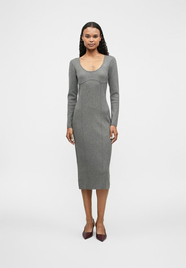 Calvin Klein HALF MILANO MIDI DRESS