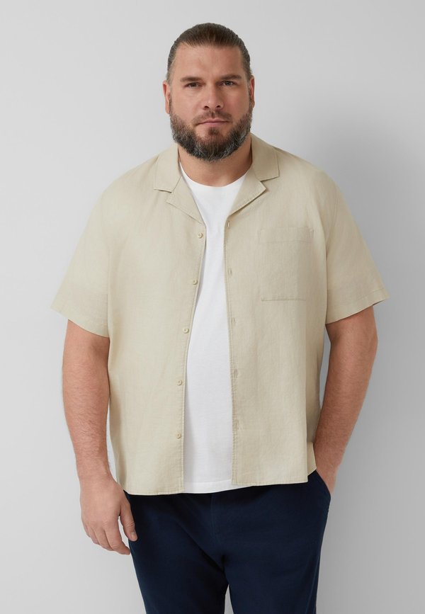 s.Oliver HEMD - Shirt - beige