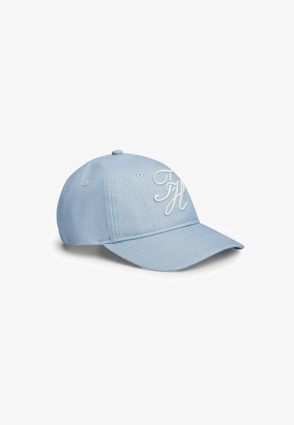Tommy Hilfiger LOGO EMBROIDERY BASEBALL - Cap - well water