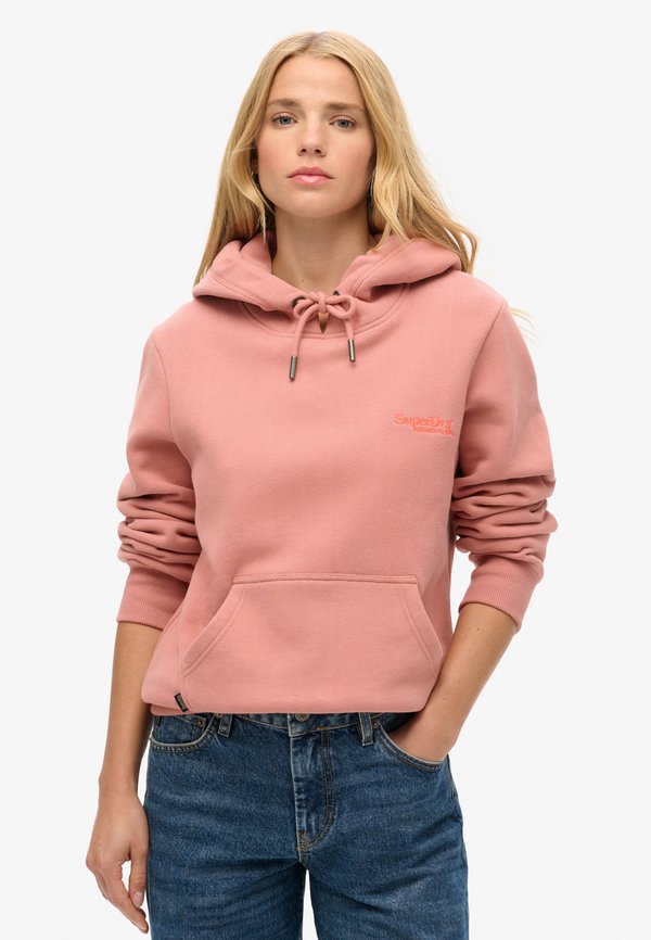 Superdry & Co ESSENTIAL LOGO - Hoodie - ash rose