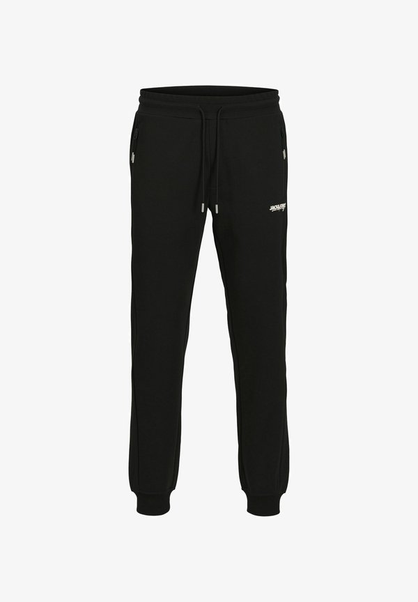 Jack & Jones Regular Fit - Tracksuit bottoms - black