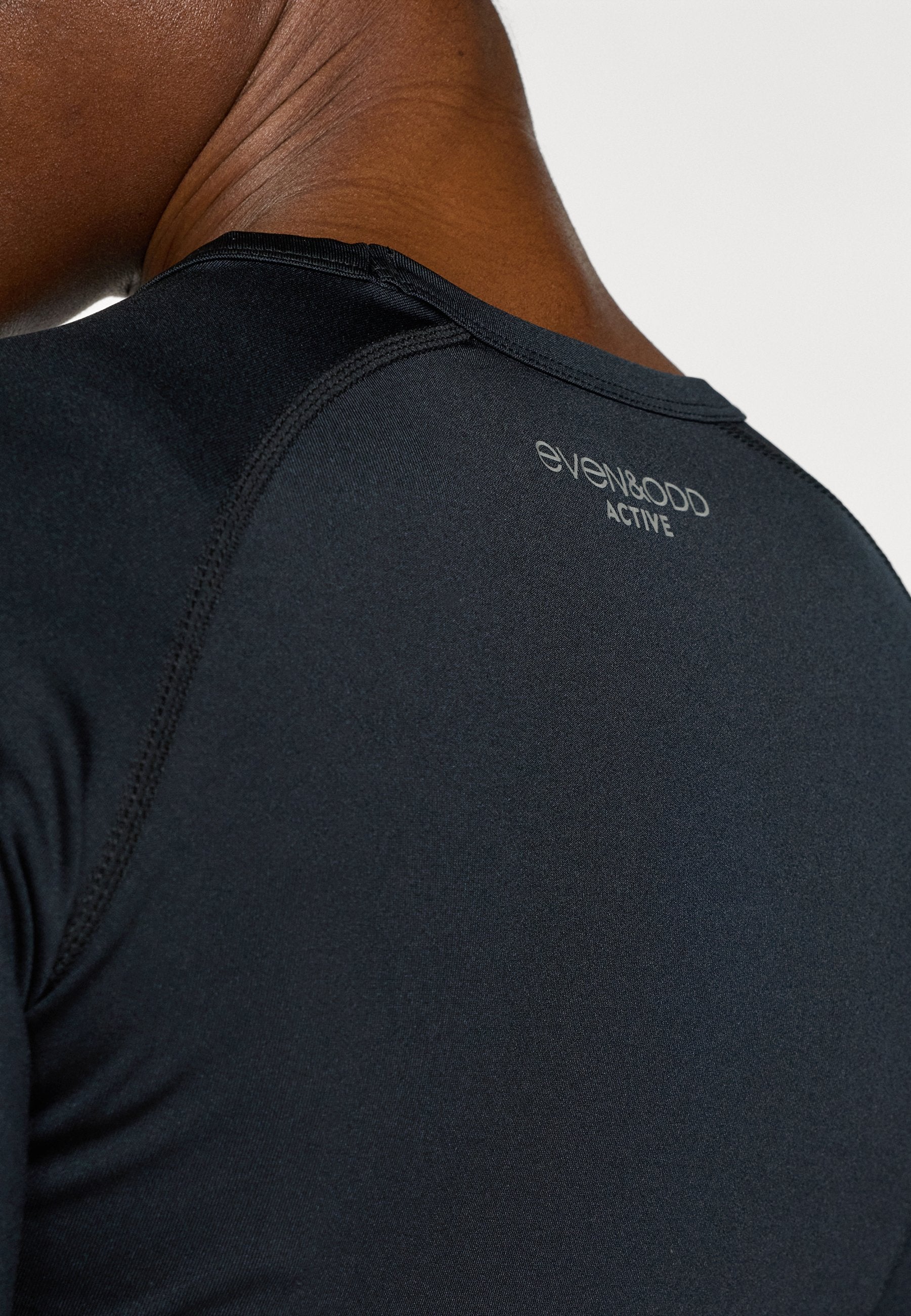 Even&Odd active ESSENTIAL CROPPED LONG SLEEVE TOP WITH THUMB HOLES