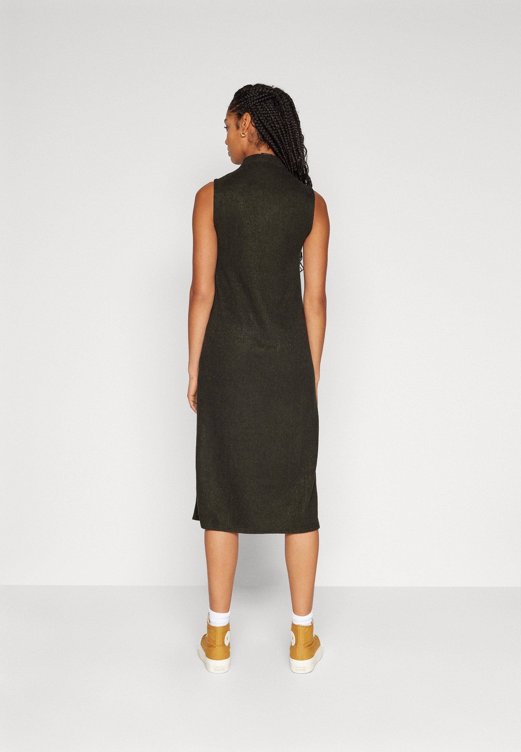 ONLY ONLLUCIA ZIP CALF DRESS