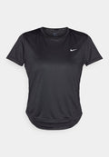 Nike Performance TEMPO - Sports T-shirt - black/reflective silver-coloured