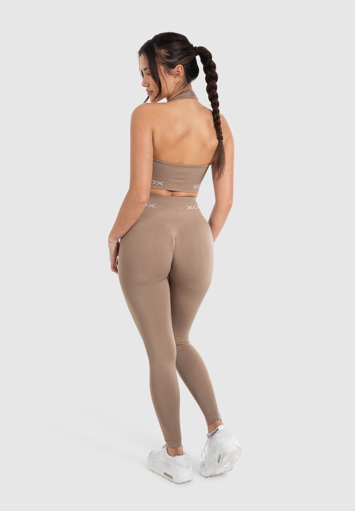 Smilodox AZURA RIBBED NECK HOLDER BRA