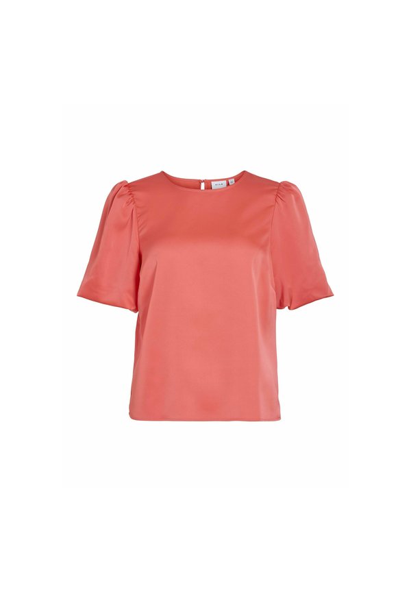 VILA VIELLETTE 2/4 SATIN PUFF TOP - NOOS