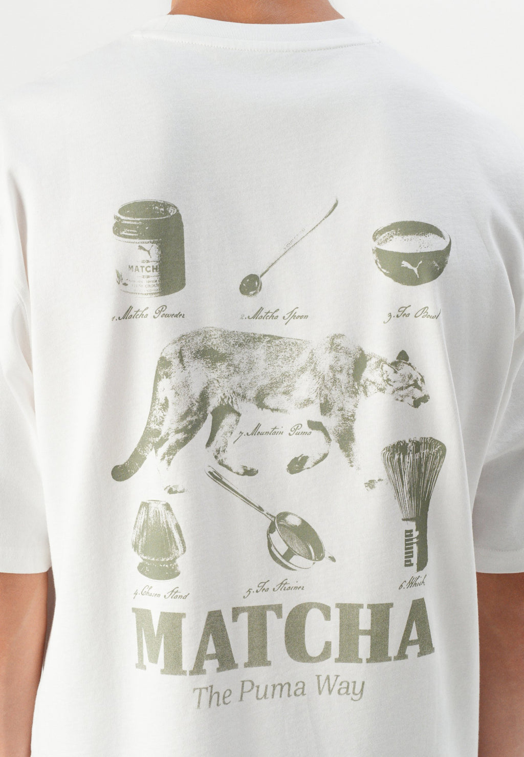Puma BOXY MATCHA GRAPHIC TEE UNISEX