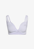 adidas Performance Optime Workout Twist Reversible Light Support - Light support sports bra - frozen purple