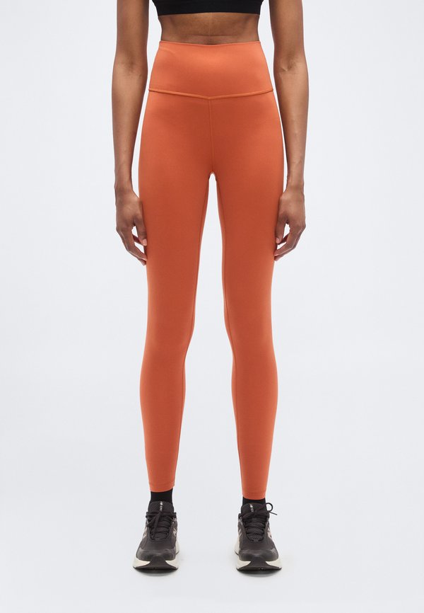 New Balance DEFINE HIGH RISE - Leggings - cinnamon
