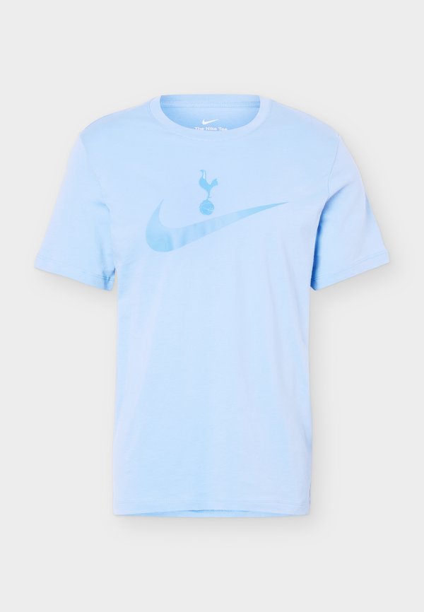 Nike Performance TOTTENHAM FC  CREST TEE - Club wear - light blue