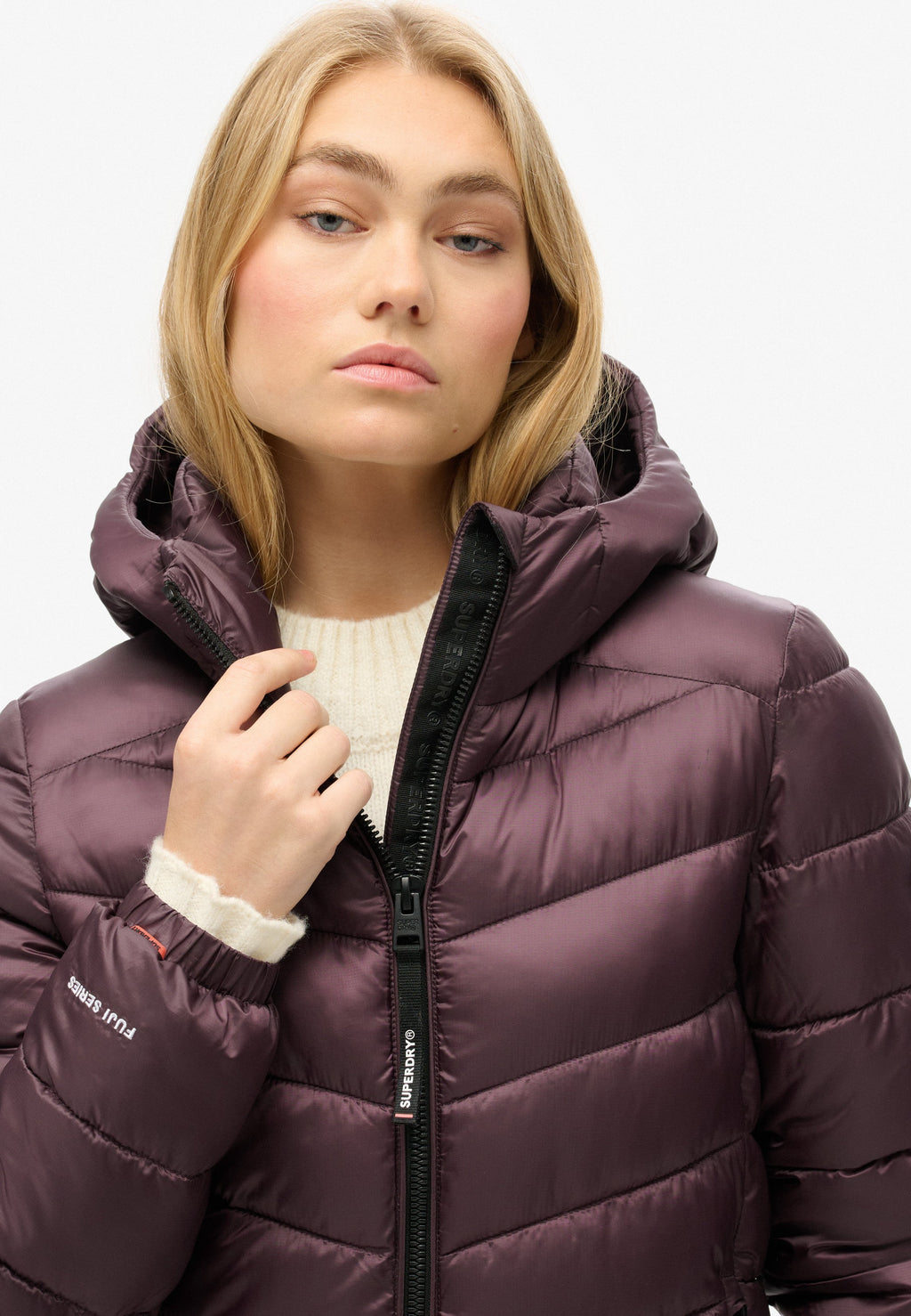 Superdry & Co HOODED FUJI MID PADDED