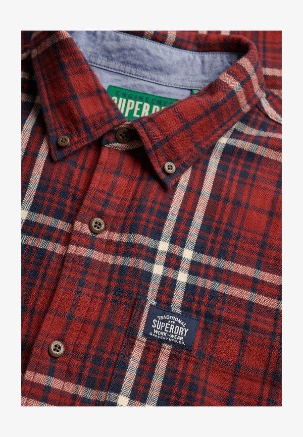 Superdry & Co Shirt - frontier check red