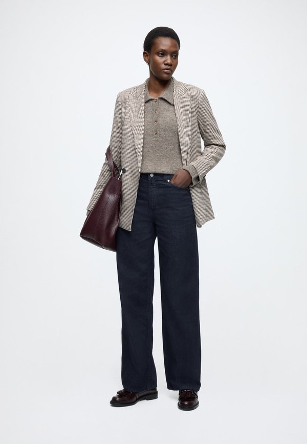 Marc O'Polo DENIM TOMMA, DENIM TROUSERS, HIGH WAIST, WIDE LEG