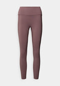 Nike Performance W NK DF UNVRSA HR 7/8 TGHT PKT - Leggings - tattoo/burgundy crush