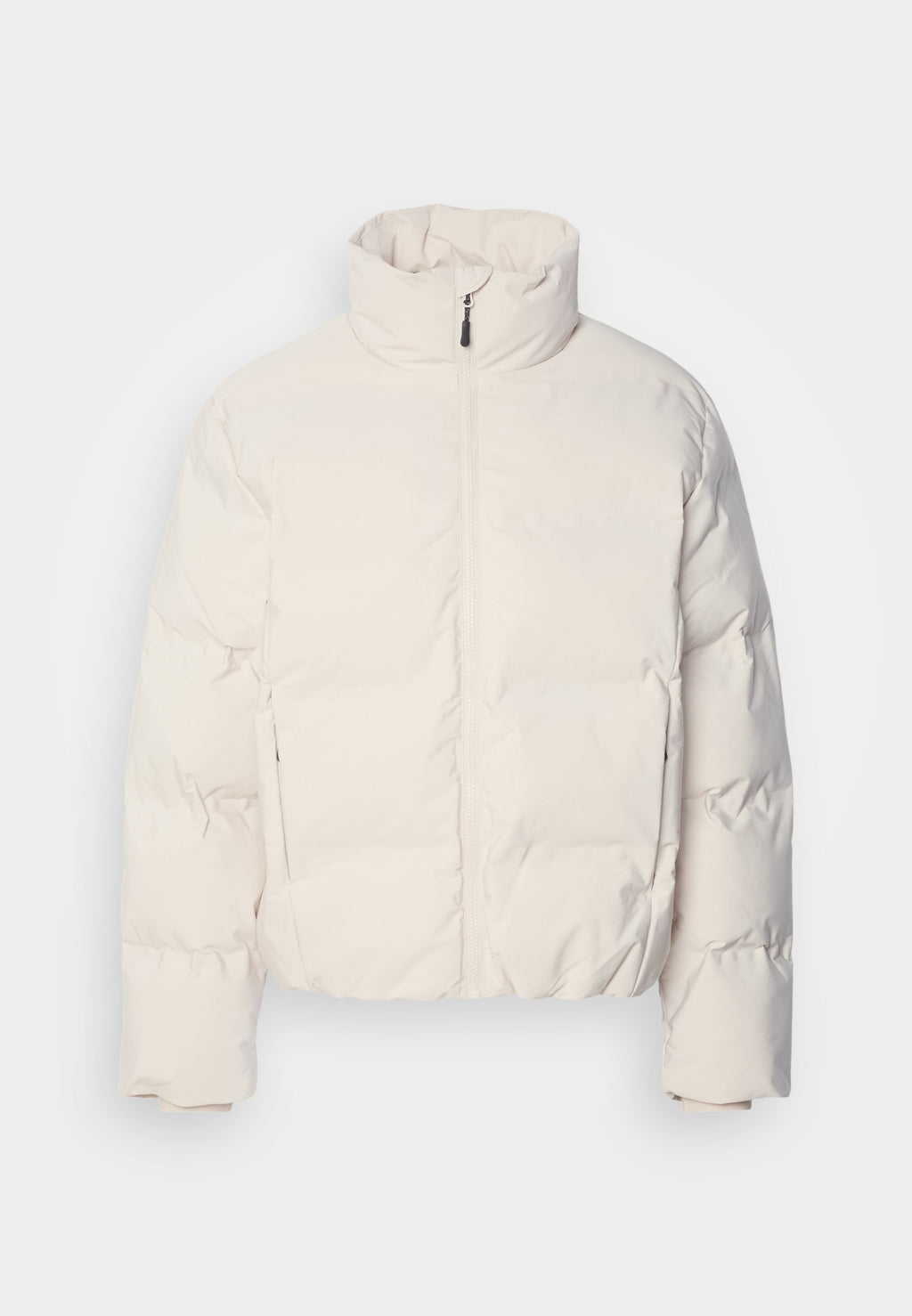 CROPPED SEAMLESS PUFFER JACKET Media 1