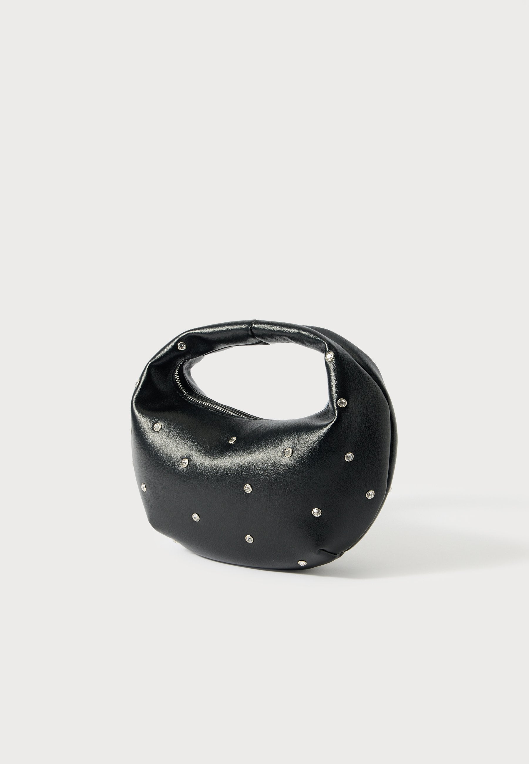 Gina Tricot SOFT ROUND STUDDED HANDBAG