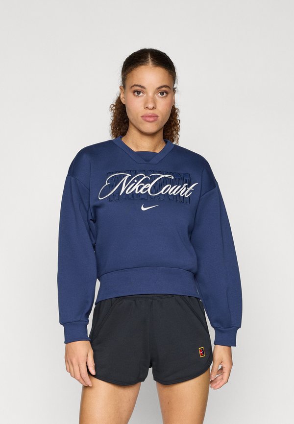 Nike Performance NIKECOURT - Sweatshirt - midnight navy/sail