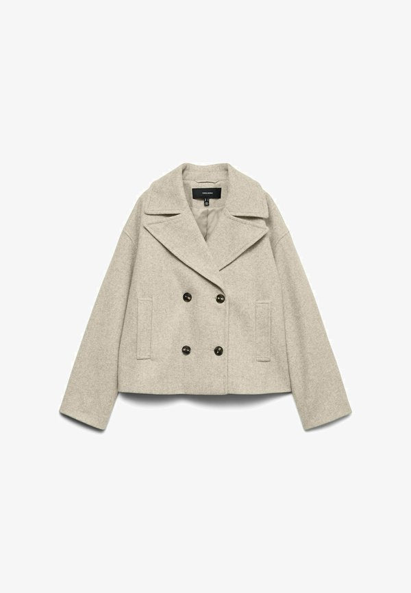 Vero Moda VMVINCELINE JACKET - Light jacket - oatmeal