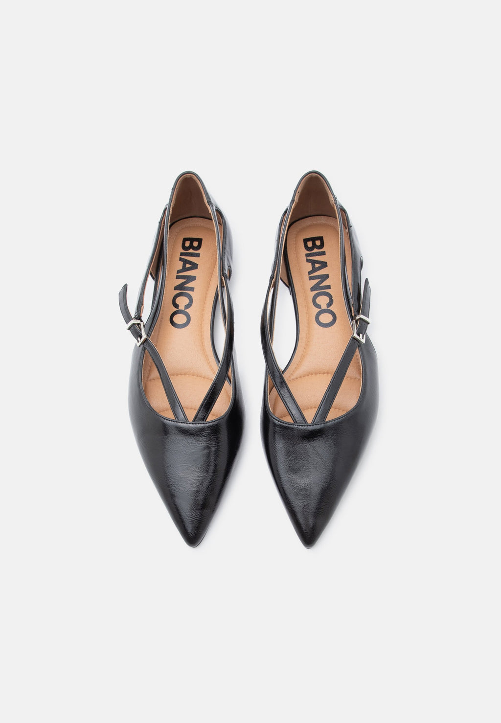 Bianco BIABARI CUT OUT POINTY FLAT
