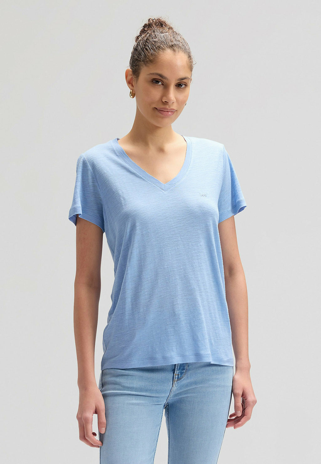 Lee SHORT SLEEVE V NECK TEE  REGULAR FIT