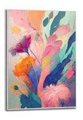 Orange Wallz COLOURFUL PAINTED FLOWERS II