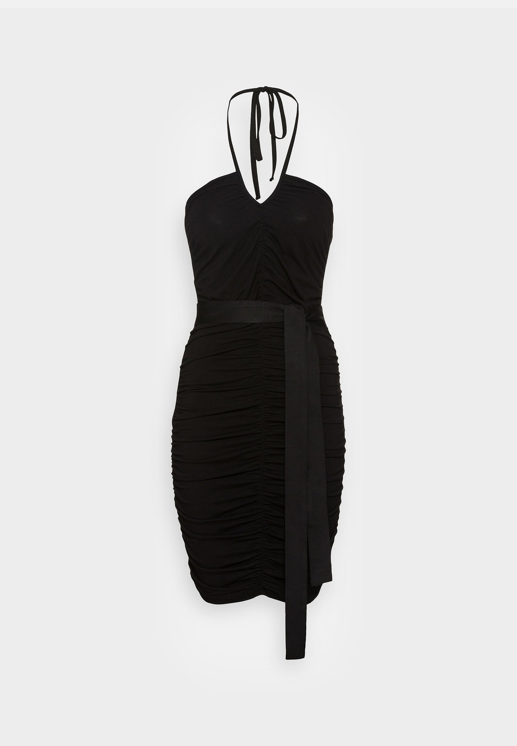 NA-KD EXCLUSIVE ROUCHED KEYHOLE DRESS