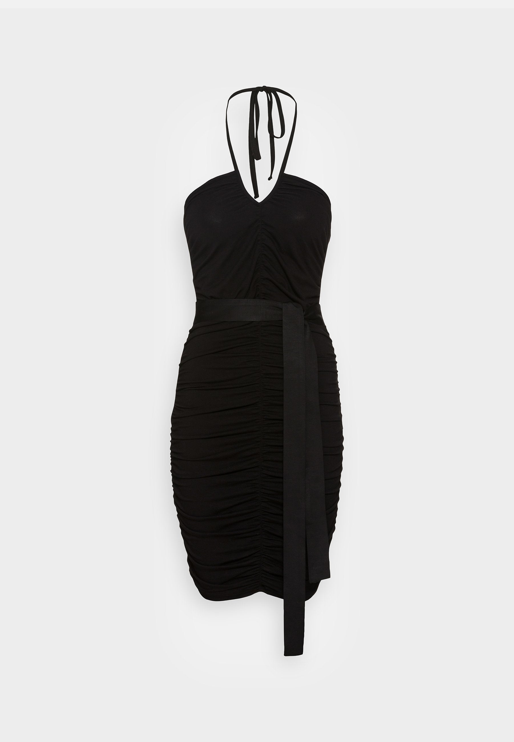 NA-KD EXCLUSIVE ROUCHED KEYHOLE DRESS