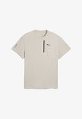 Puma PUMATECH T-SHIRT MIT BRUSTTASCHE - Print T-shirt - silver fog