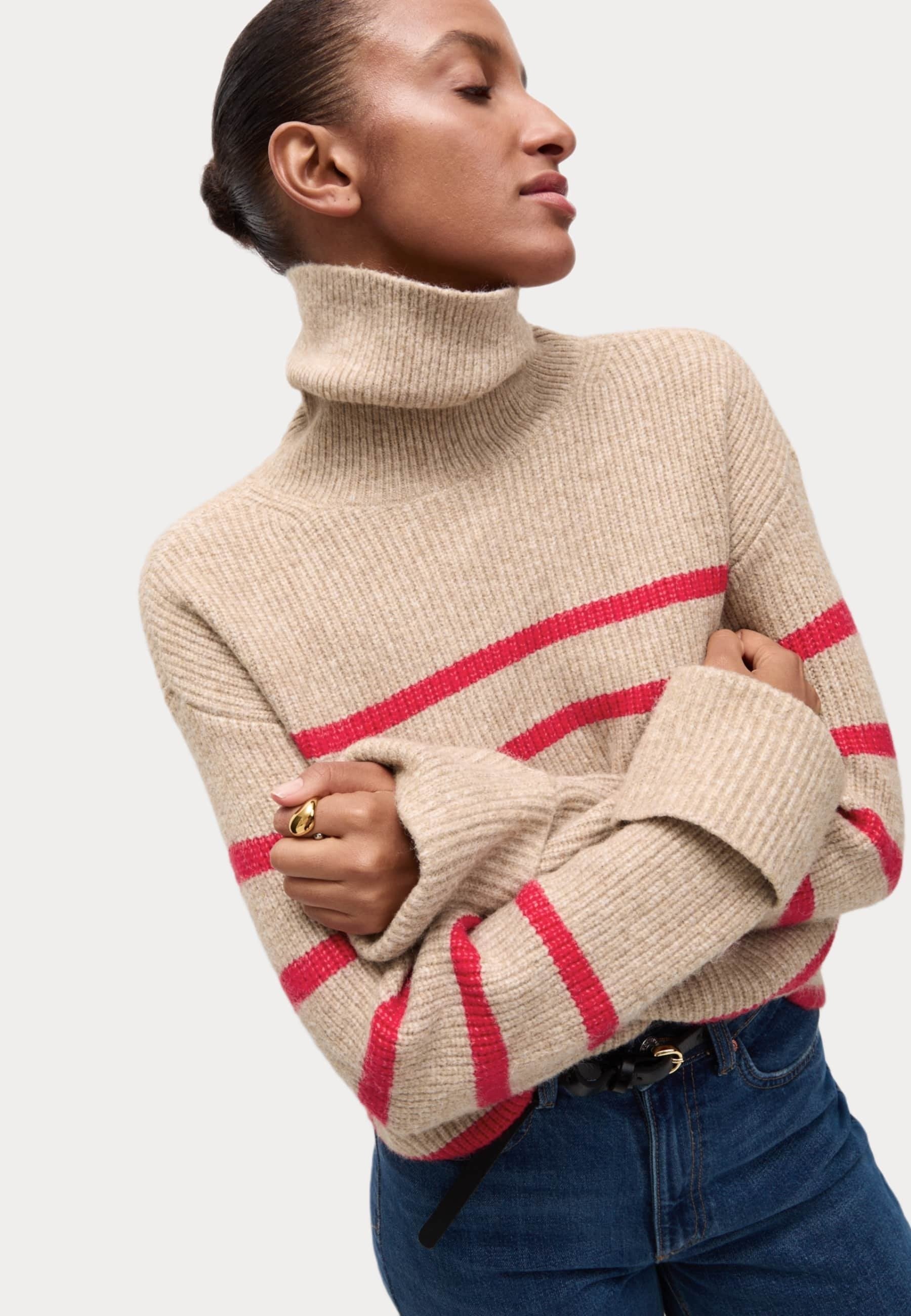 Marks & Spencer ROLL NECK STRIPE