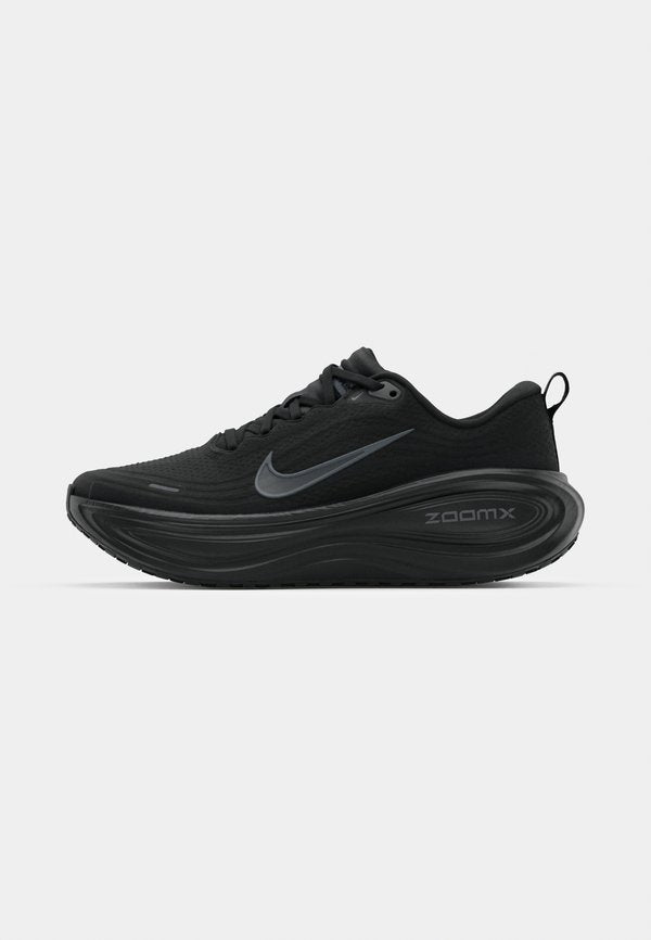 Nike Performance VOMERO PLUS - Road running shoes - black/dark smoke grey/metallic dark grey/cool grey