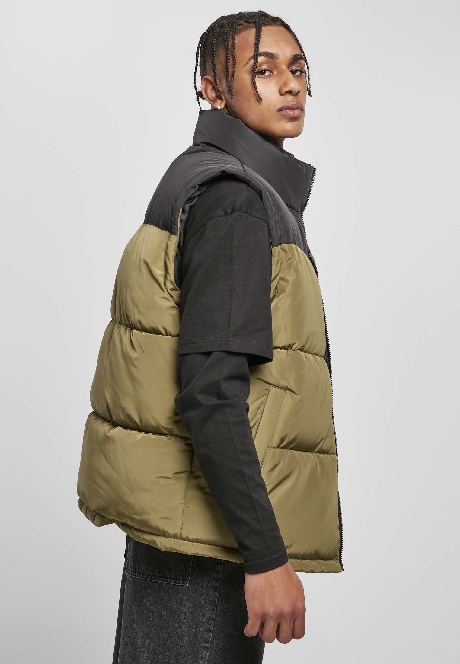 Urban Classics BLOCK PUFFER VEST
