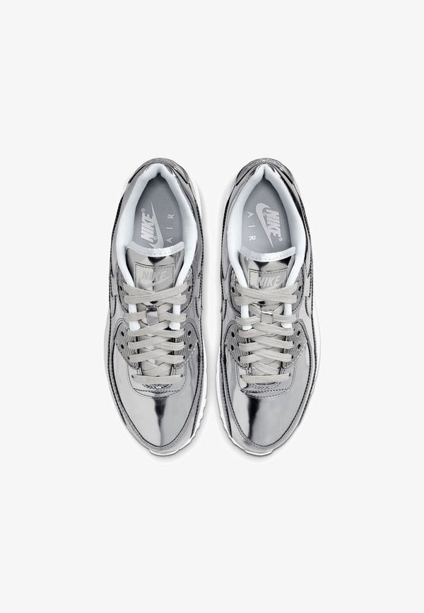 Nike Sportswear NIKE AIR MAX 90  - Trainers - chrome/pure platinum/white/chrome