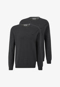 s.Oliver S.OLIVER 2 PACK - Jumper - dunkelgrau