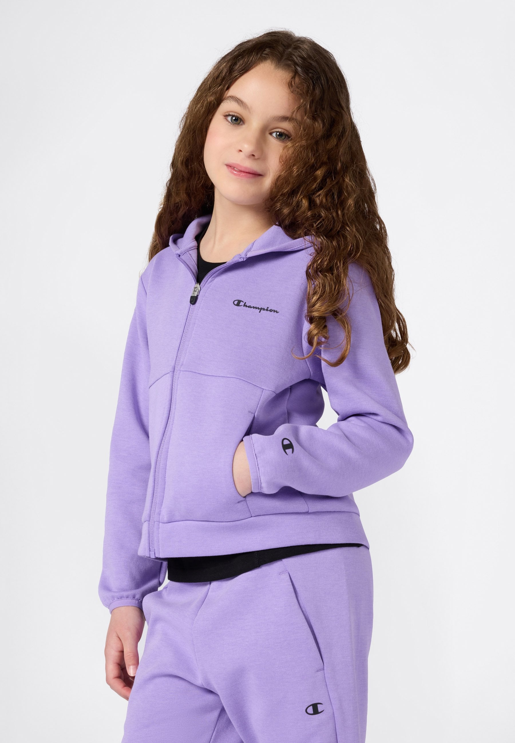 Champion TECH FULL ZIP HOODIE INTERLOCK