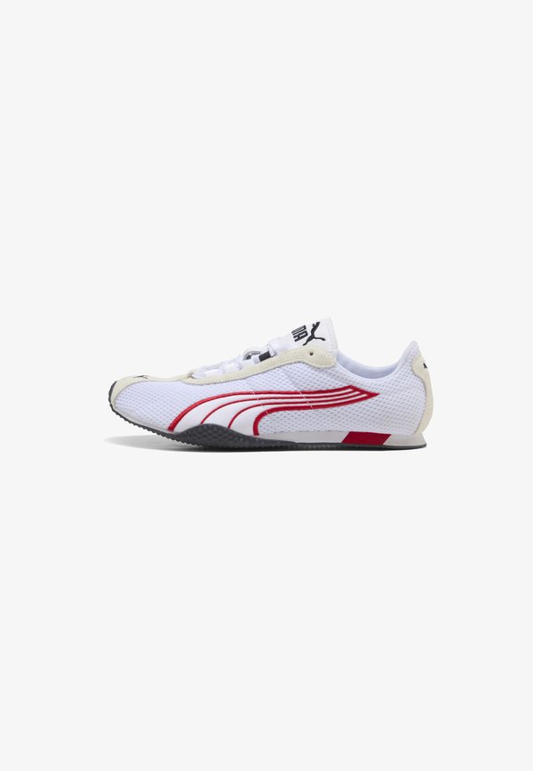Puma H-STREET UNISEX - Skate shoes - white-for all time red