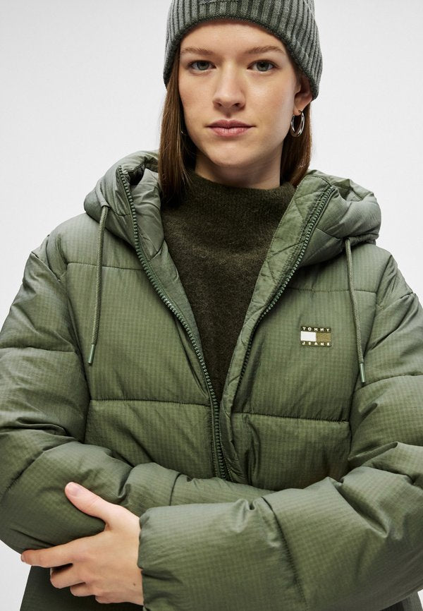 Tommy Jeans HOODED MIDI PUFFER