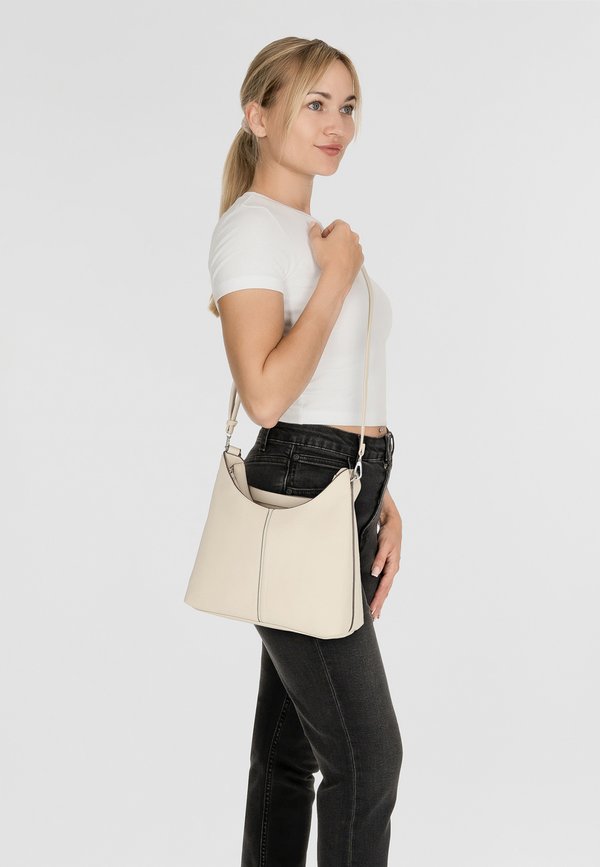 TOM TAILOR JEMA HOBO BAG M - Tote bag - off white