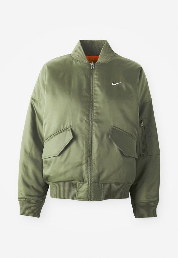 Nike Sportswear Bomber Jacket - medium olive/safety orange/sail